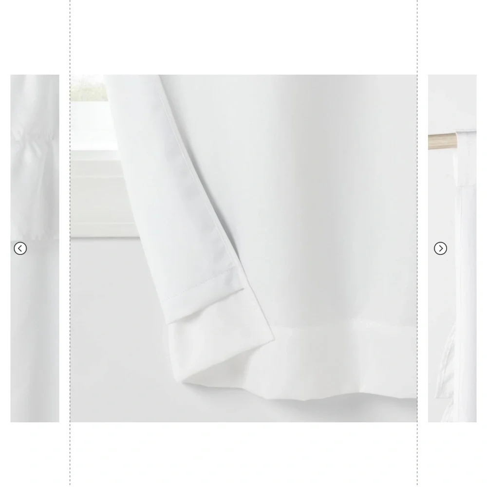 Pillowfort white ruffle